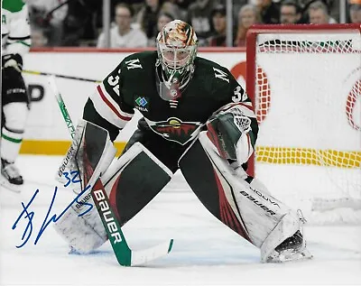 Signed Filip Gustavsson Minnesota Wild Goalie Autographed 8x10 Photo #2 Original • $29.99