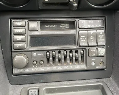 1995 Mitsubishi 3000GT Stealth OEM Infinity Audio Stereo Radio Receiver MR141228 • $238.99