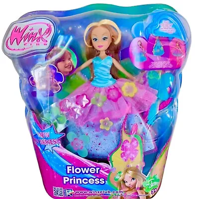 Witty Toys Winx Club Flower Princess Flora Fate Barbie Doll Toy Figure Mattel • $49.99