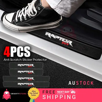 For Ford F-150 Raptor SVT Car Door Sill Scuff Anti Scratch Sticker Protector AU • $15.17