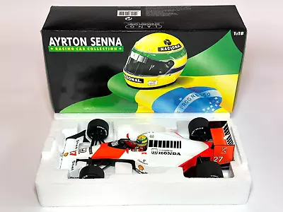 MINICHAMPS 1/18 McLaren Honda MP4/5B 1990  Ayrton Senna -1 • $124