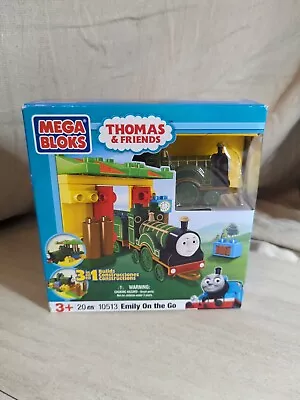 NIB Thomas The Tank Engine Mega Bloks  Emily On The Go  10513 • $16.96