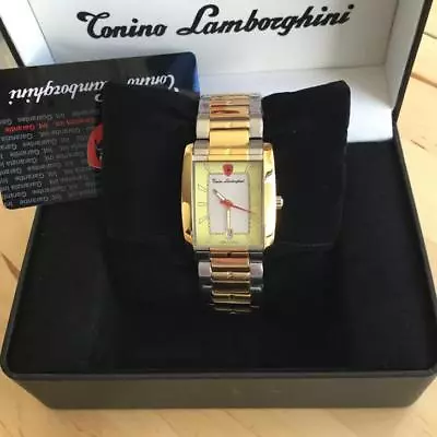 Lamborghini Gents Swiss Watch Ul67ct/c With Two Tone Stainless Steel • $395