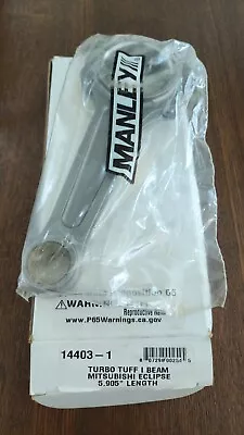 14403-1 Manley Turbo Tuff I Beam Connecting Rod Std Arp Bolts Evo Dsm 4g63 7bolt • $189.99