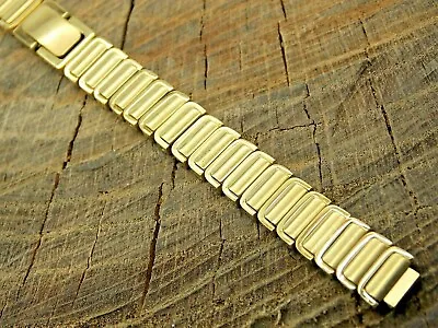 Lassale NOS Vintage Unused Base Metal Butterfly Clasp Watch Band 6mm Bracelet • $80.93