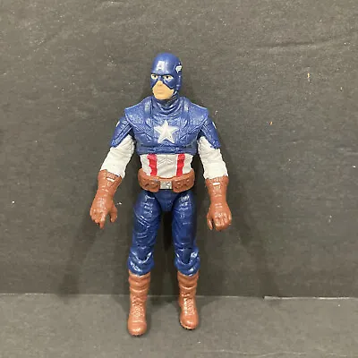 Marvel Captain America Motorcycle Riding Cap Figure 4  First Avenger Movie RARE • $11.24