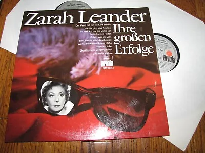 Zarah Leander - Ihre Grossen Erfolge - Ariola Records Double Lp • $8