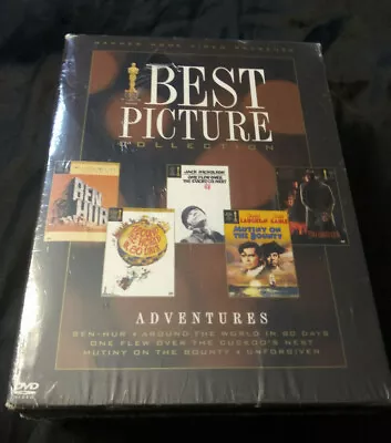 Best Picture Collection Adventures DVD Box Set Ben Hur Unforgiven Mutiny Classic • $14.95