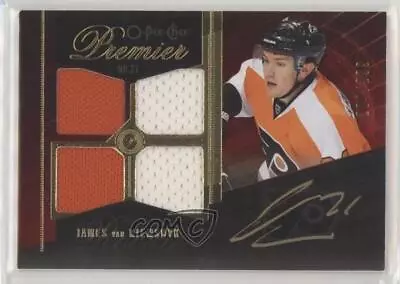 2009 O-Pee-Chee Premier Quad Memorabilia /299 James Van Riemsdyk Rookie Auto RC • $12.03