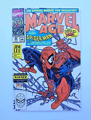 MARVEL AGE #90 (1990) SPIDER-MAN #1 TORMENT PREVIEW TODD McFARLANE COVER ART • $0.99