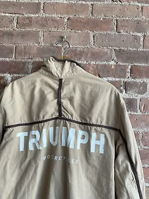 Vintage Paul Smith Jeans X Triumph Motors Men’s Workwear Jacket Size Large BAF • $101.62