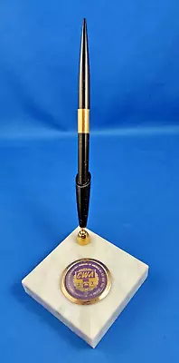 Commemorative  Marble Pen Holder CWA AFL-CIO 42nd Convention June 1980 LA CA • $19.99