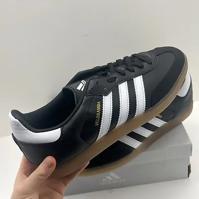 Adidas The Velosamba Vegan Cycling Shoes Trainers In Black Brand New • £48