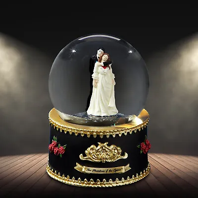 Phantom And Christine Rotating Water Globe By San Francisco Music Box • $55.99