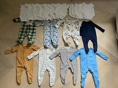 Baby Clothes Bundle Of 20 Items (0-3 Months). GREAT CONDITION Some Items NEW • £20
