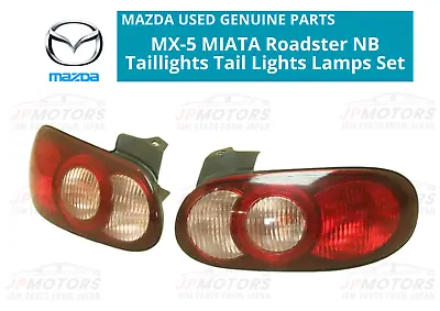 JDM  1999-2005 Mazda MX-5 MIATA Roadster NB Taillights Tail Lights Lamps Set OEM • $308.99