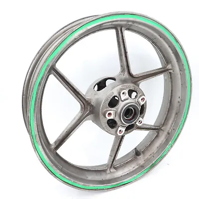 05 06 2005 2006 Kawasaki Ninja Zx6r Zx636 Front Wheel Rim Straight VIDEO!!!! B48 • $188.09