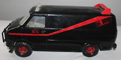 Vintage The A-team Black Red 1983 The Ertl Co Usa 11  Metal Gmc Van  #1584 • $99.95