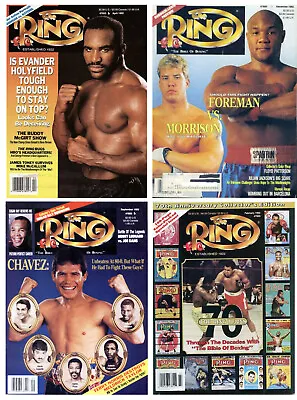 Vintage Boxing Fight 1992 Ring Magazine Complete Year Mike Tyson Muhammad Ali • $64.95