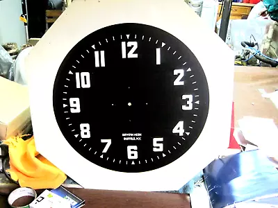 Large Medal NEON  Clock Face  SAY-IT-IN-NEON  BUFFALO N.Y.  • $159