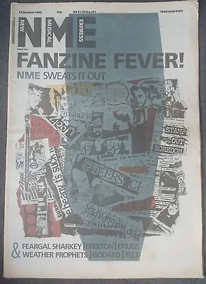 £4 • Buy Nme - 12 October 1985 - Weather Prophets Felt Godard Feargal Sharkey Fanzines