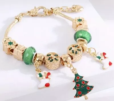 Christmas Charm Braclets • £15