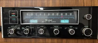 McIntosh MR78 Stereo FM Tuner Original Owner Working Condition - With Manuals! • $1500