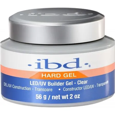 039013611781 Hard Builder Gel LED/UV żel Budujący Clear 56g IBD • $29.26