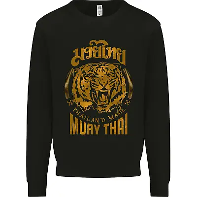 Muay Thai Fighter Warrior MMA Martial Arts Mens Sweatshirt Jumper • $20.19