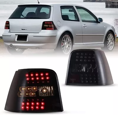Tail Lights For 1999-2004 Volkswagen Golf MK4 / GTI LED Rear Brake Lamp Assembly • $156.99