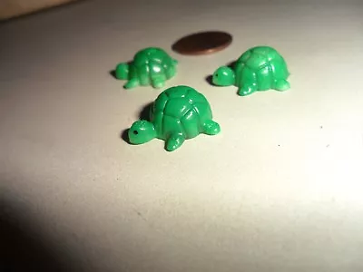 Vintage Minature Plastic Turtles Made In Taiwan • $3.99