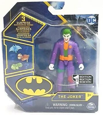 DC Universe NEW The Joker 3 Surprise Accessory 1st Edition Spin Master MOC RKA • $25