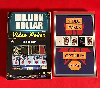 Video Poker Optimum Play By D. Paymar-million Dollar Video Poker By B. Dancer • $17.99