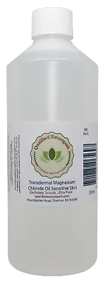 £13.25 • Buy 550ml Magnesium Chloride Oil Sensitive Skin HDPE With Oregano Essential Oil