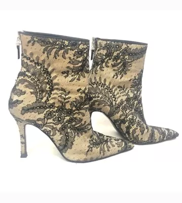 Animal Print Boots Authentic Versace • $80