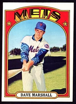 1972 Topps #673 Dave Marshall - New York Mets - NM - ID093 • $17.99