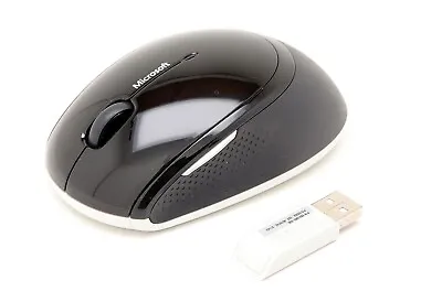 Microsoft Wireless Mouse 5000 Optical & Laser 387 + USB Dongle PARTS/REPAIR • $21