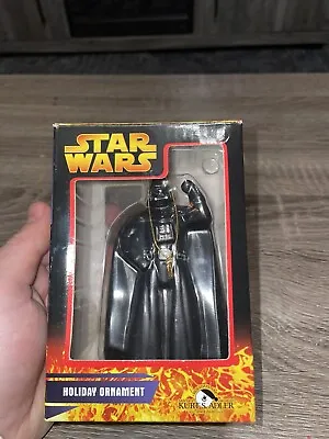 Darth Vader Star Wars Christmas Ornament In Box (Kurt S. Adler 2005) • $10.79