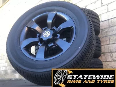 $1999 • Buy Genuine 18 Inch Holden Colorado Wheels With 265/60/18 Bridgestone Tyres