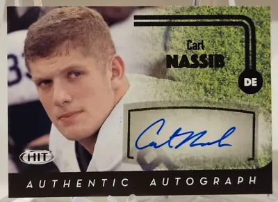 2016 Sage HIT CARL NASSIB #A86 Rookie Auto • $15