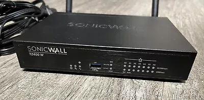 SonicWall TZ400 W Wireless -- APL28-0B5 With Power Adapter • $15