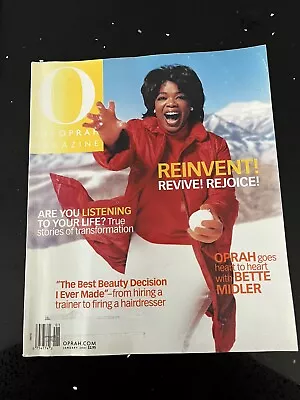 O The Oprah Magazine January 2001 • $9.99