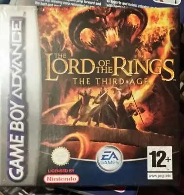 Lord Of The Rings THIRD AGE Gameboy Advance GBA NEW Sealed • £14.99