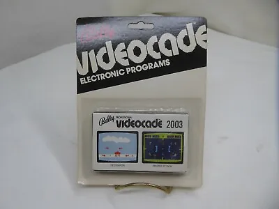 $27 • Buy Bally Videocade 2003 Red Baron/ Panzer Attack New Old Stock