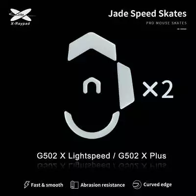 X-Raypad Jade Mouse Skates For Logitech G502X Lightspeed / PLUS Wireless • $26.95