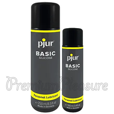 Pjur BASIC Silicone Lubricant * For Moisturizing And Massage * 100ml 250ml Lube • $19.95