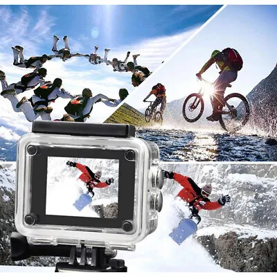 Wifi 1080P 4K Ultra HD Sport Action Camera DVR DV Waterproof Camcorder+Case • $33.66