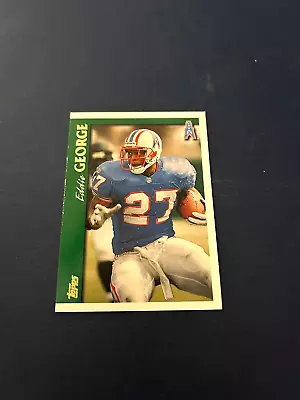 1997 Topps Football Eddie George #140 Set Break NM • $1.69