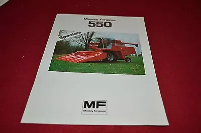 Massey Ferguson 550 Combine Dealer's Brochure DCPA4  • $14.99