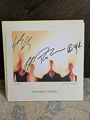 Matchbox Twenty 20 Signed Autographed Art Where The Light Goes Vinyl Record  • $112.02